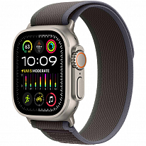 Apple Watch Ultra 2 GPS + Cellular 49mm Titanium Case with Blue/Black Trail Loop (S/M, 130‑180 мм)